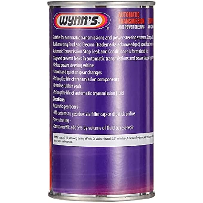 WYNN'S علاج نقل الحركة الأوتوماتيكي وتوجيه الطاقة 325 مل، W64558 - Image 3